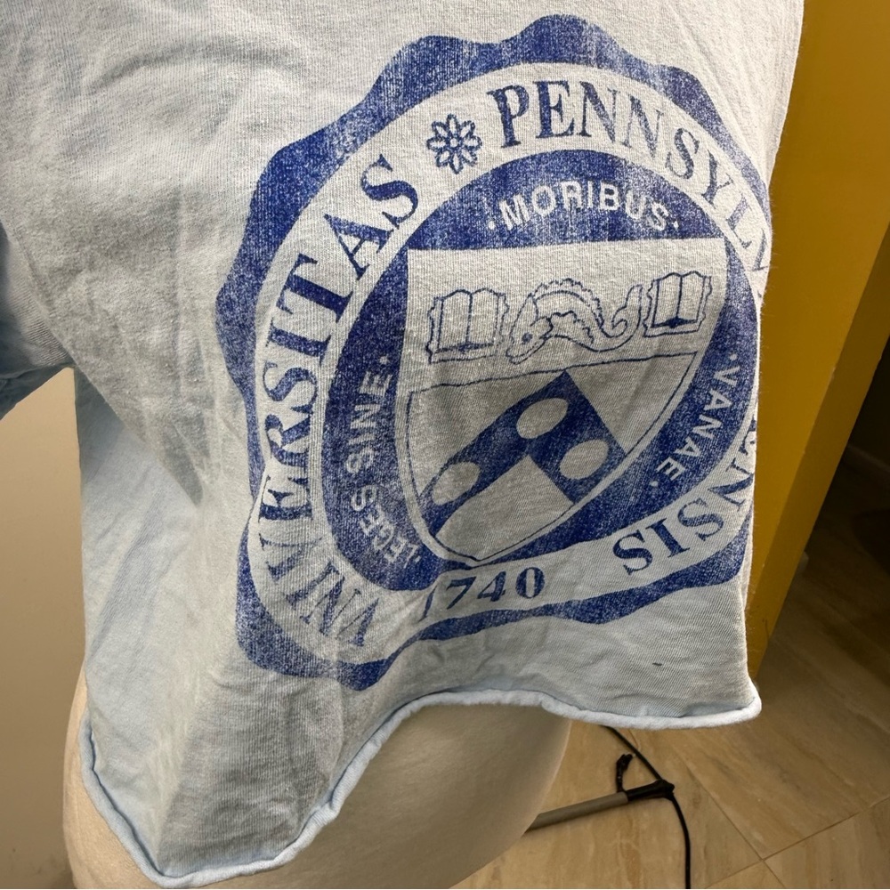 Penn State Nittany Lions Cropped Graphic T-Shirt | Preowned - Picture 6 of 7